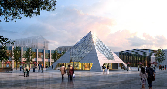 瑞昌金字塔网架